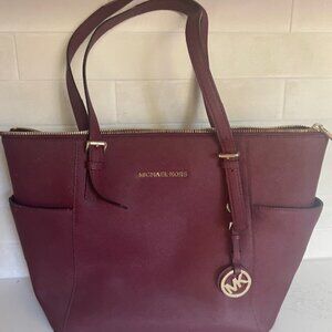 Michael Kors Burgundy Purse